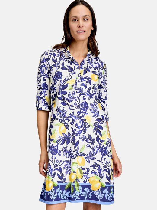 Damen Hemdblusenkleid