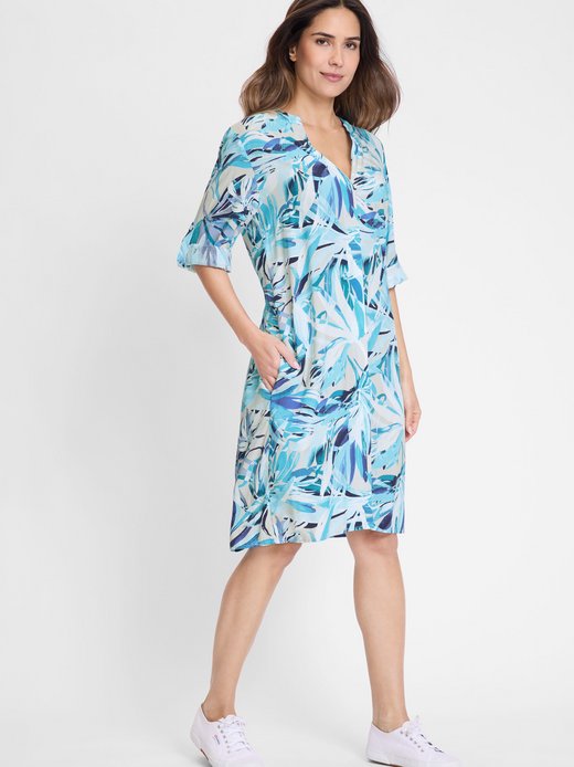 Damen Hemdblusenkleid