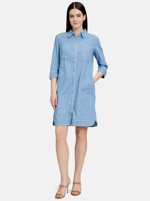Damen Hemdblusenkleid