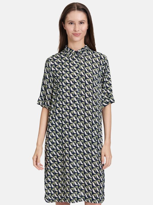 Damen Hemdblusenkleid