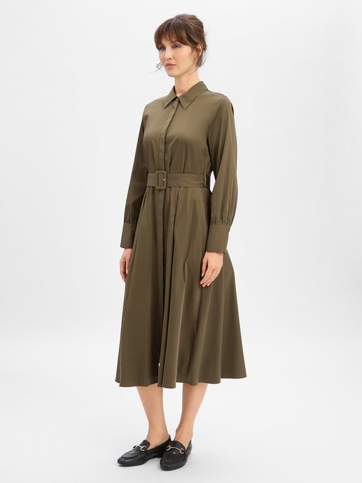 Damen Hemdblusenkleid