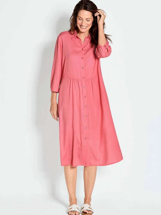 Damen Hemdblusenkleid