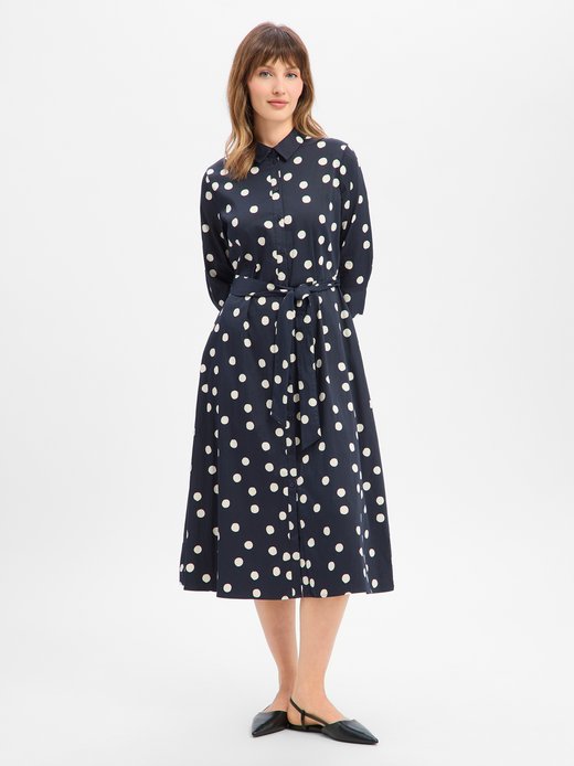 Damen Hemdblusenkleid