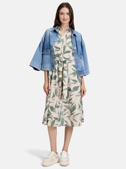 Damen Hemdblusenkleid