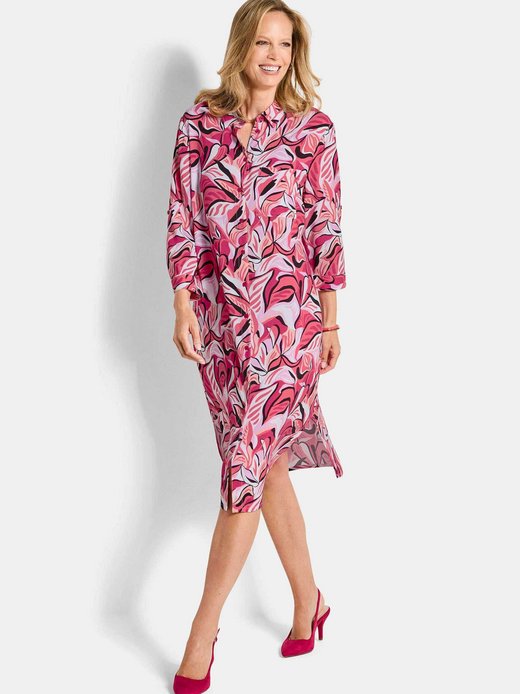 Damen Hemdblusenkleid