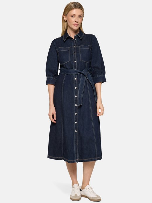 Damen Hemdblusenkleid