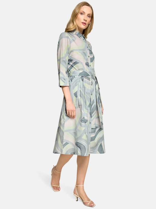 Damen Hemdblusenkleid