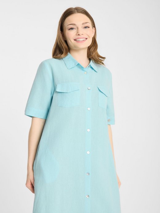 Damen Hemdblusenkleid