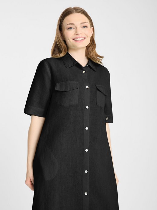 Damen Hemdblusenkleid