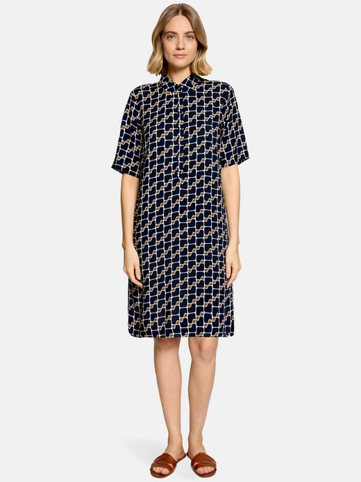 Damen Hemdblusenkleid