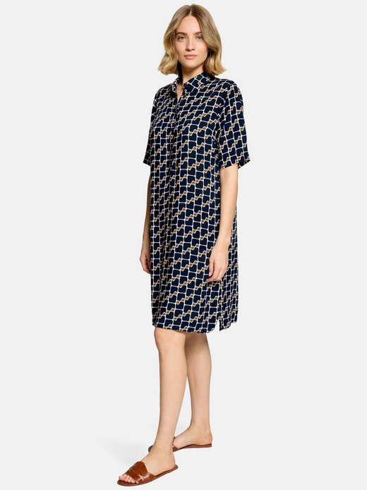 Damen Hemdblusenkleid