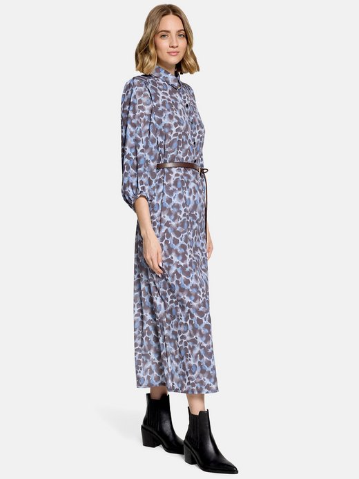 Damen Hemdblusenkleid