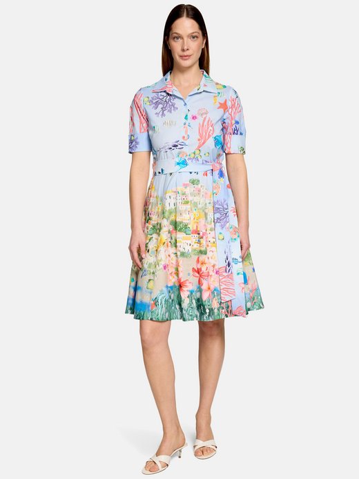 Damen Hemdblusenkleid