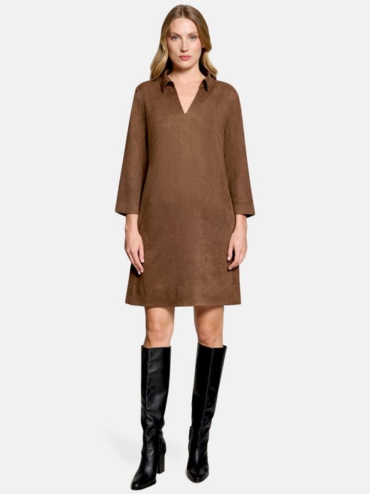 Damen Hemdblusenkleid