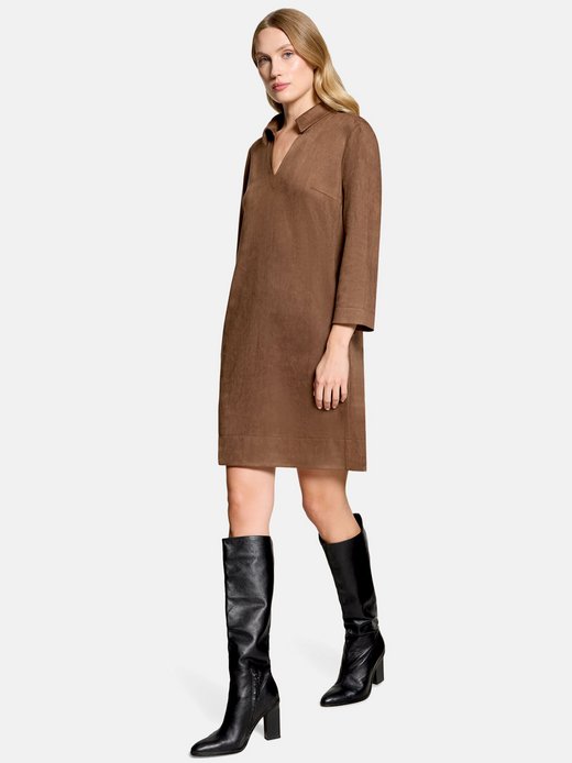 Damen Hemdblusenkleid