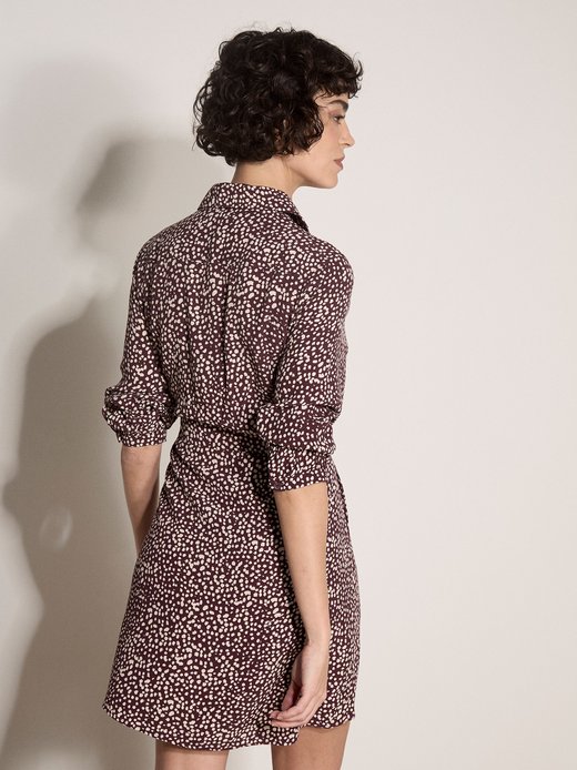Damen Hemdblusenkleid