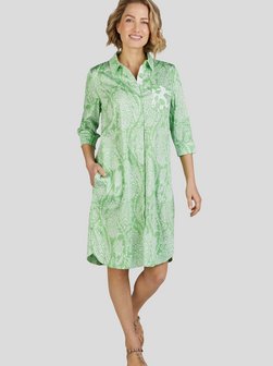 Damen Hemdblusenkleid