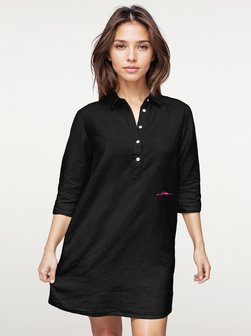 Artikelbild Damen Hemdblusenkleid von Frieda & Freddies in schwarz uni