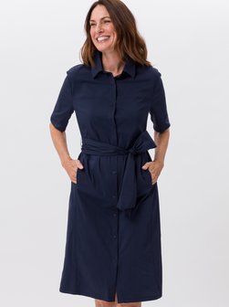 Artikelbild Damen Hemdblusenkleid von Frank Walder in marine uni