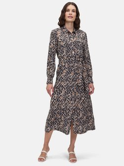 Damen Hemdblusenkleid