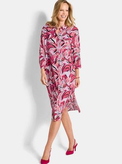 Damen Hemdblusenkleid