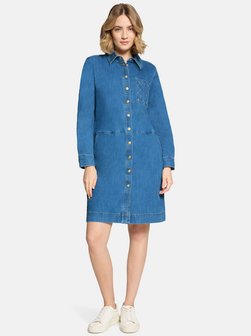 Damen Hemdblusenkleid