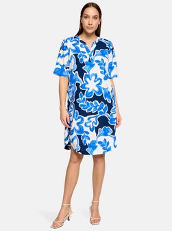 Damen Hemdblusenkleid