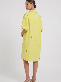 Damen Hemdblusenkleid