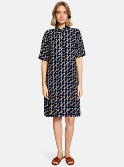 Damen Hemdblusenkleid
