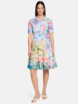 Damen Hemdblusenkleid