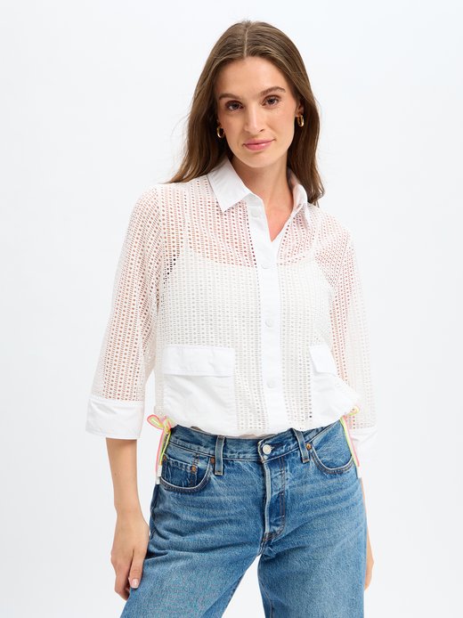 Damen Hemdjacke