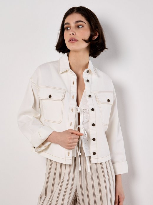 Damen Hemdjacke