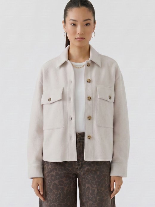 Damen Hemdjacke