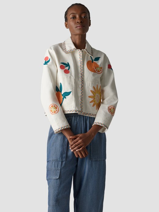 Damen Hemdjacke