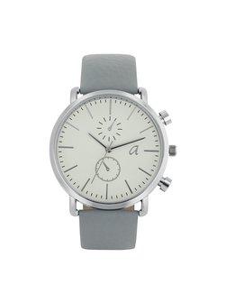 Artikelbild Damen, Herren, Unisex Unisex Quarzuhr von amor in silber uni