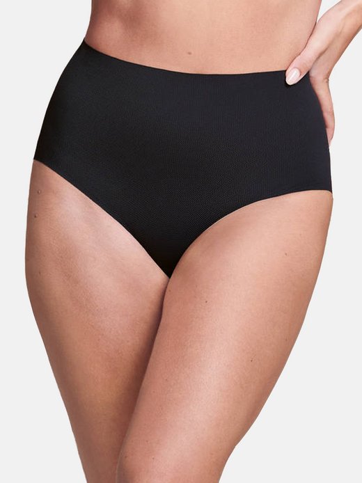 Damen High Waist Panty - 2er Pack Pocket Panty