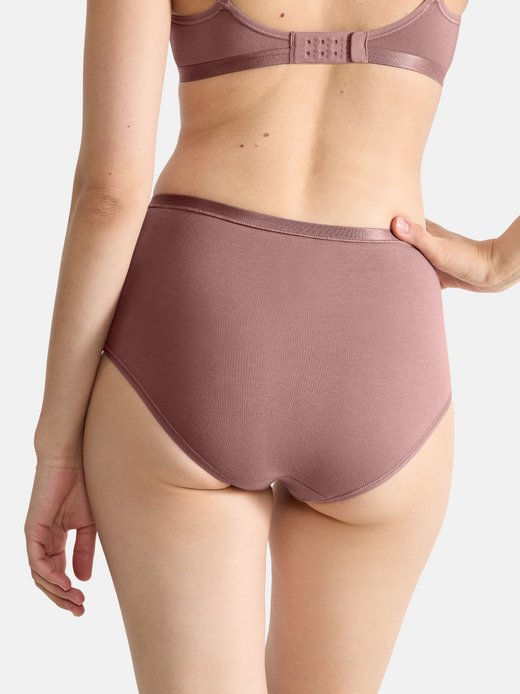 Damen High Waist Panty - 3er Pack GO Daily Cotton