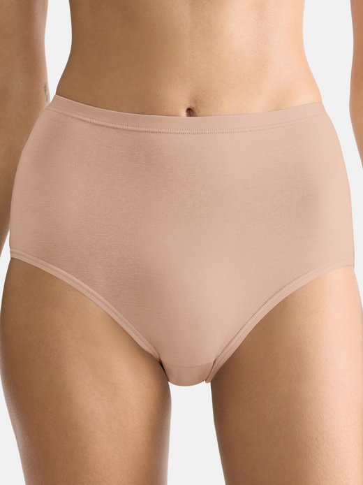 Damen High Waist Panty - 3er Pack GO Daily Cotton