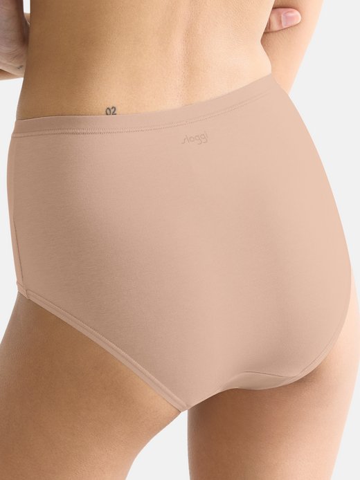 Damen High Waist Panty - 6er Pack GO Daily Cotton