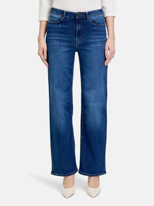 Damen High Waisted-Jeans