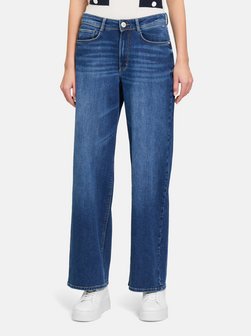 Artikelbild Damen High Waisted-Jeans von Betty & Co in blau uni