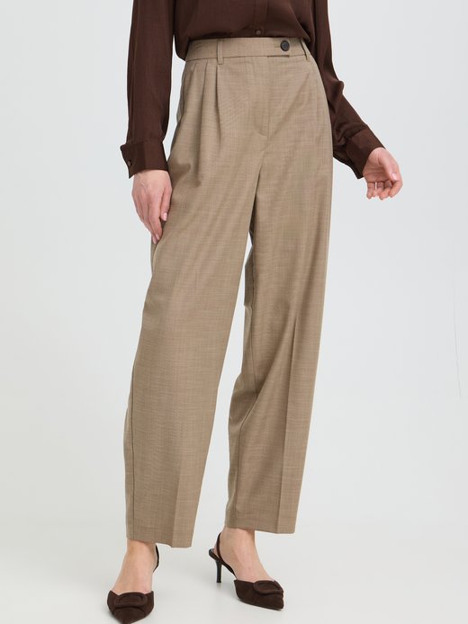 Damen Hose BYDANNIO Hohe Taille