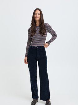 Damen Hose BYDASIK Hohe Taille
