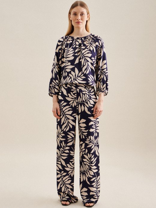 Damen Hose - Blätter