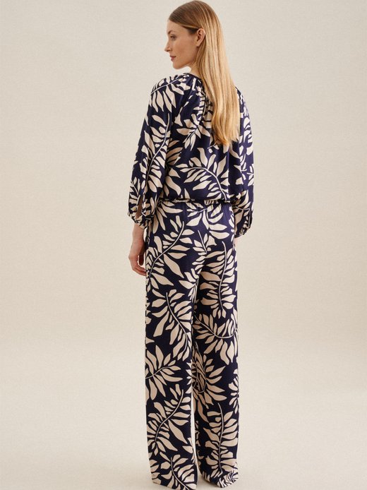 Damen Hose - Blätter