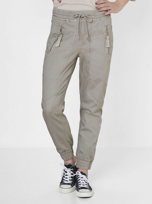 Damen Hose - DRAW STRING Relaxed Fit