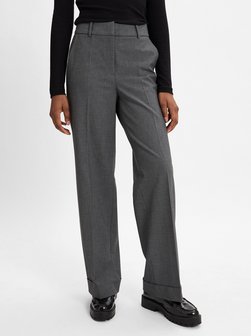Artikelbild Damen Hose - Grace von Cambio in anthrazit uni