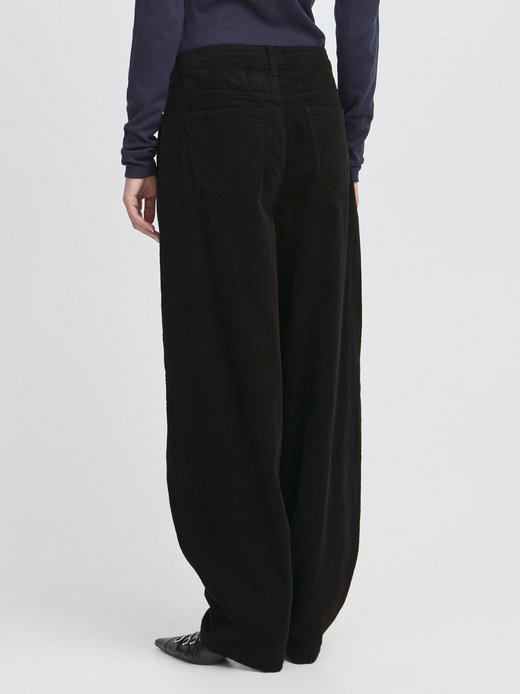 Damen Hose IHFOCARO Hohe Taille