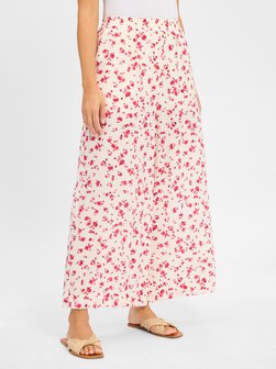 Artikelbild Damen Hose MSCHFalisha von Msch Copenhagen in ecru himbeer gemustert