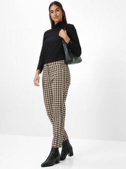 Damen Hose - Maron  S Regular Fit